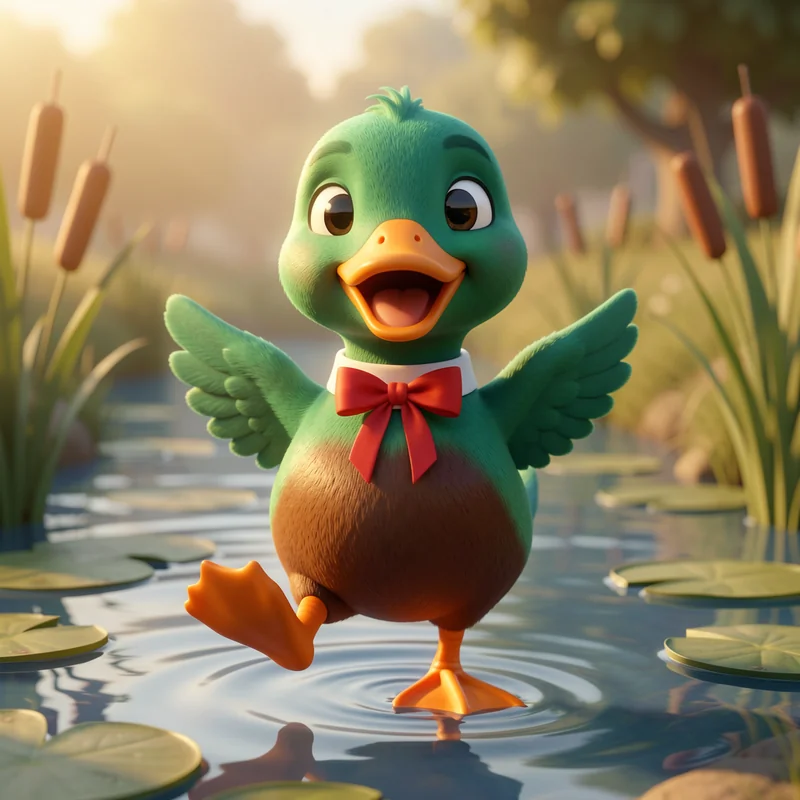 Daisy the Mallard Duck