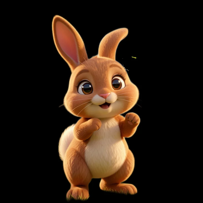 Pip the Eastern Cottontail Rabbit