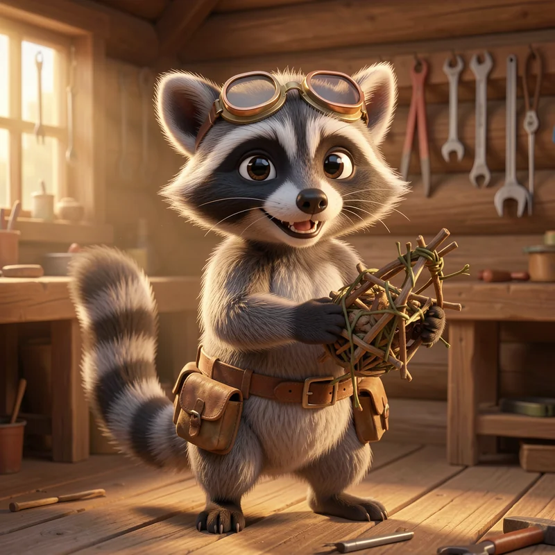 Ricky the Raccoon